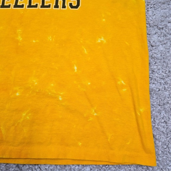 Pittsburgh Steelers Shirt Mens XL Liquid Blue Short Sleeve‎ Pullover Cotton USA - Picture 2 of 9